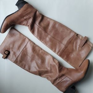 Aldo over the knee leather boots